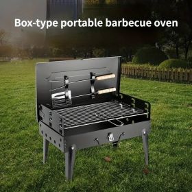 1pcs box home outdoor folding grill