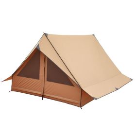 Camping Hot Tent, 2 Persons Cabin Tent with Stove Jack