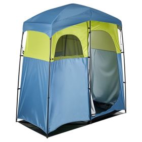 Camping Shower Tent, 2-Room Portable