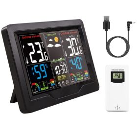 Electric Weather Station Snooze Alarm Clock