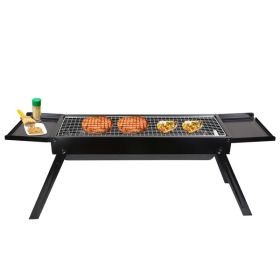 Folding Charcoal BBQ Grill Stainless Steel Grill