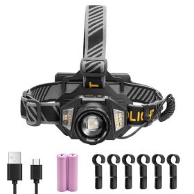 Headlamp, Bright LED Rechargeable Headlight