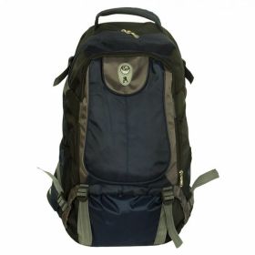 Mountaineering Midnight Blue & Black Multipurpose Outdoor Backpack