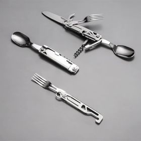 Multifunctional Folding Tableware for Camping & Survival