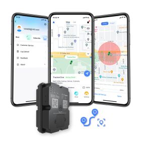 Long Battery 4G GPS Vehicle Tracker - Up To 30 Days Standby, Real-Time Tracking, Magnetic & Waterproof, Subscription Required