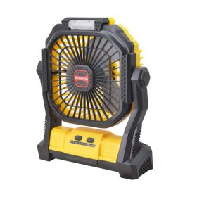 7800mAh Portable Camping Fan Rechargeable (Color: Yellow)