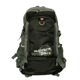 Blancho [Rossonero Looked ] Multipurpose Outdoor Backpack (Color: Black)