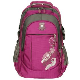 Blancho [Rossonero Looked ] Multipurpose Outdoor Backpack (Color: Purple)