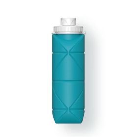 Mini Opvouwbare Siliconen Cup (Color: Blue)