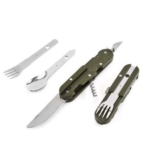 Multifunctional Outdoor Camping Detachable Folding Tableware (Style: Style B)