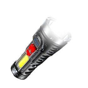 Portable Rechargeable LED Flashlight for Camping & Hiking (Style: Style A)