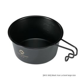 S362 picnic portable (select: BKS360 Stainless Steel Titanium Plated-Chera Bowl)